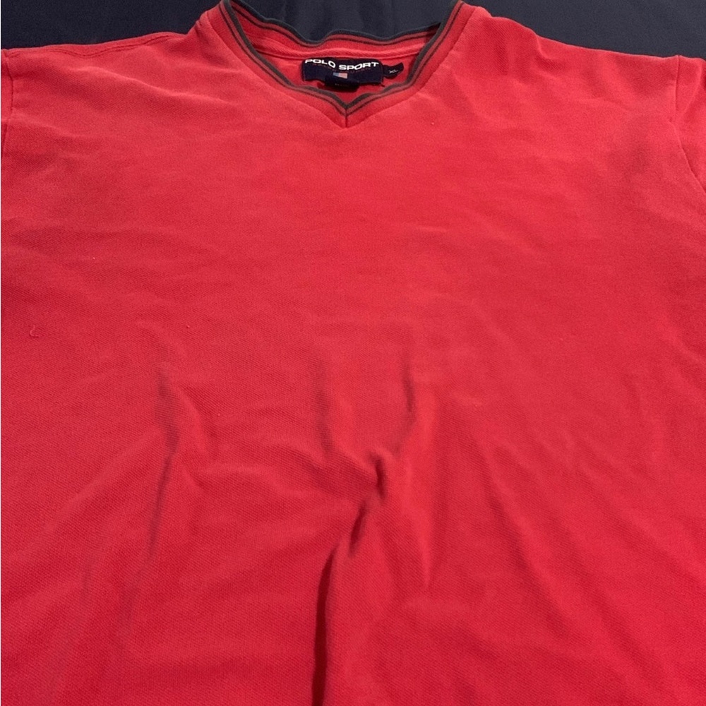 Ralph Lauren polo sport red shirt